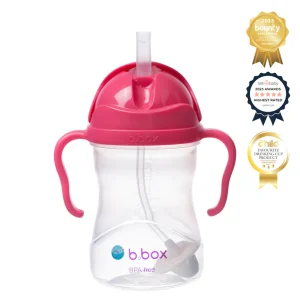 B.Box Sippy Cup 240ml - Raspberry