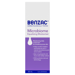 Benzac Microbiome Equalising Moisturiser 50ml
