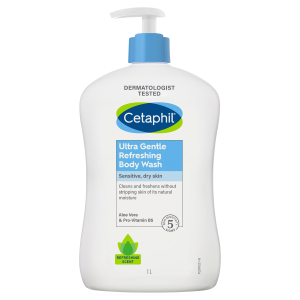 Cetaphil Ultra Gentle Refreshing Body Wash 1L