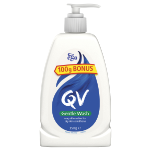 Ego QV Gentle Wash Pump 250g + Bonus 100g