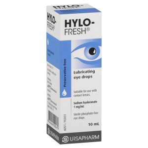 Hylo-Fresh 1mg Eye Drops 10mL: Hydrating Relief for Dry, Irritated Eyes