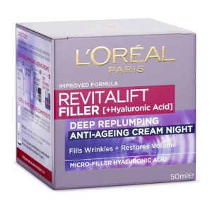 LOreal Revitalift Filler +Hyaluronic Acid Night Cream 50mL