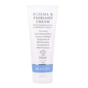MooGoo Eczema & Psoriasis Cream With Marshmallow & Elderberry 200g