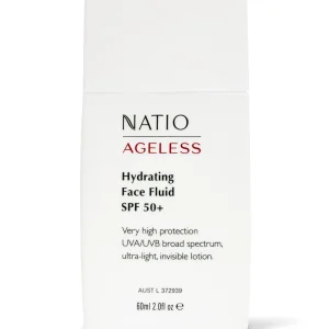 Natio Ageless Hydrating Face Fluid SPF 50+ 60ml