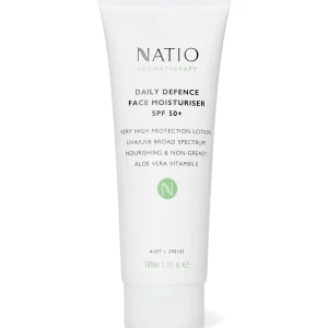 Natio Aromatherapy Daily Defence Face Moisturiser SPF 50+ 100ml