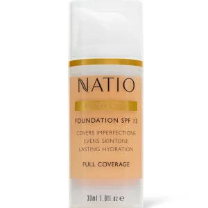 Natio Flawless Foundation SPF 15 Light Honey
