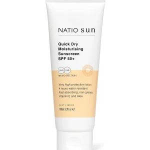 Natio Quick Dry Moisturising Sunscreen SPF 50+ 100ml