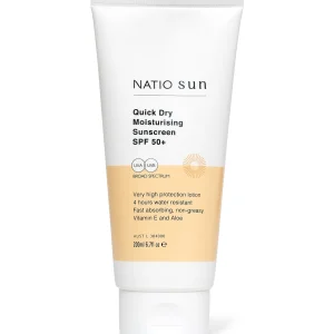 Natio Quick Dry Moisturising Sunscreen SPF 50+ 200ml