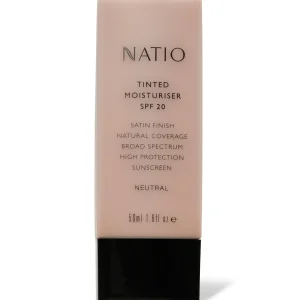 Natio Tinted Moisturiser SPF 20 Neutral 50ml