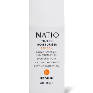 Natio Tinted Moisturiser SPF 50+ Medium