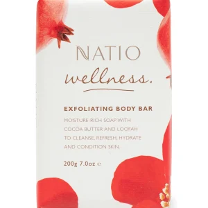 Natio Wellness Exfoliating Body Bar 200g