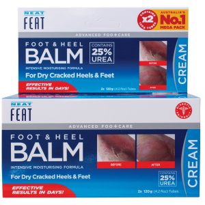 Neat Feat Foot & Heel Balm 120g Twin Pack