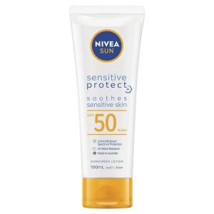 Nivea Sun Sensitive Protect Sunscreen Lotion SPF50 100ml