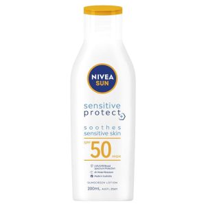 Nivea Sun Sensitive Protect Sunscreen Lotion SPF50 200ml