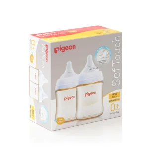 Pigeon SofTouch III Bottle PPSU 160ml - Twin Pack