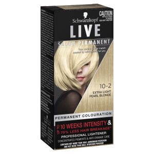 Schwarzkopf Live Salon Permanent 10-2 Extra Light Pearl Blonde