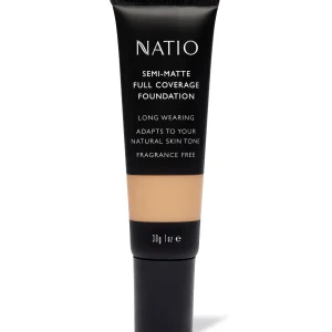 Natio Semi-Matte Full Coverage Foundation Golden 30g