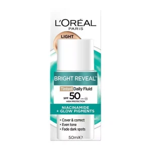 Loreal Bright Reveal Tinted Daily Fluid SPF 50 + 50ml